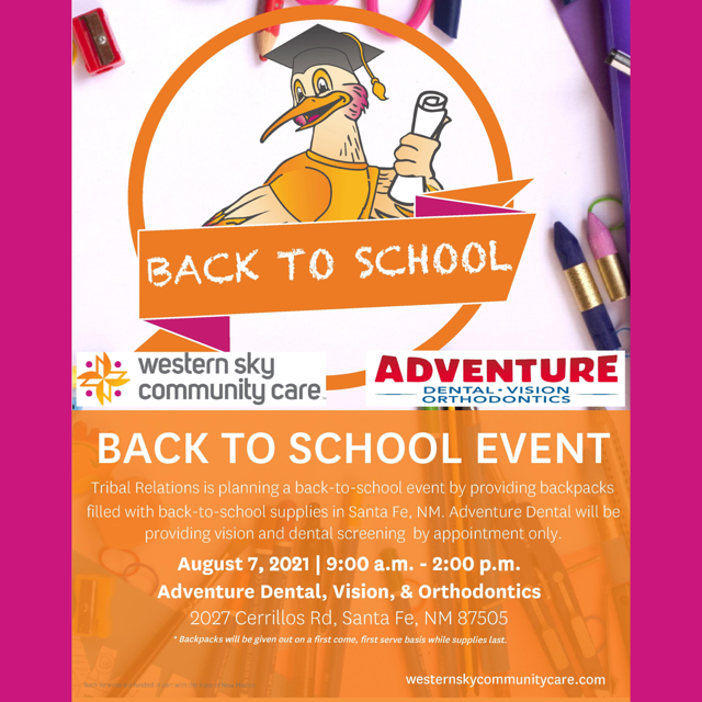 Back to School Santa Fe Event