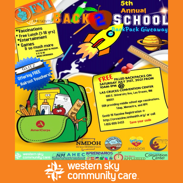 Back 2 School Las Cruces Event